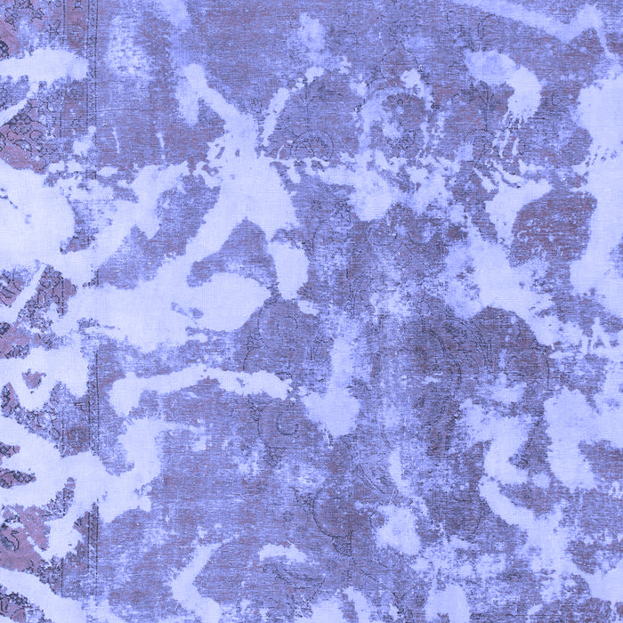Abstract Blue Modern Rug, abs1298blu
