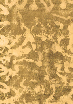 Abstract Brown Modern Rug, abs1298brn