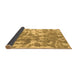 Sideview of Abstract Brown Modern Rug, abs1298brn