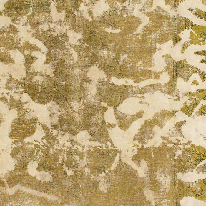 Machine Washable Abstract Dark Golden Brown Rug, wshabs1298