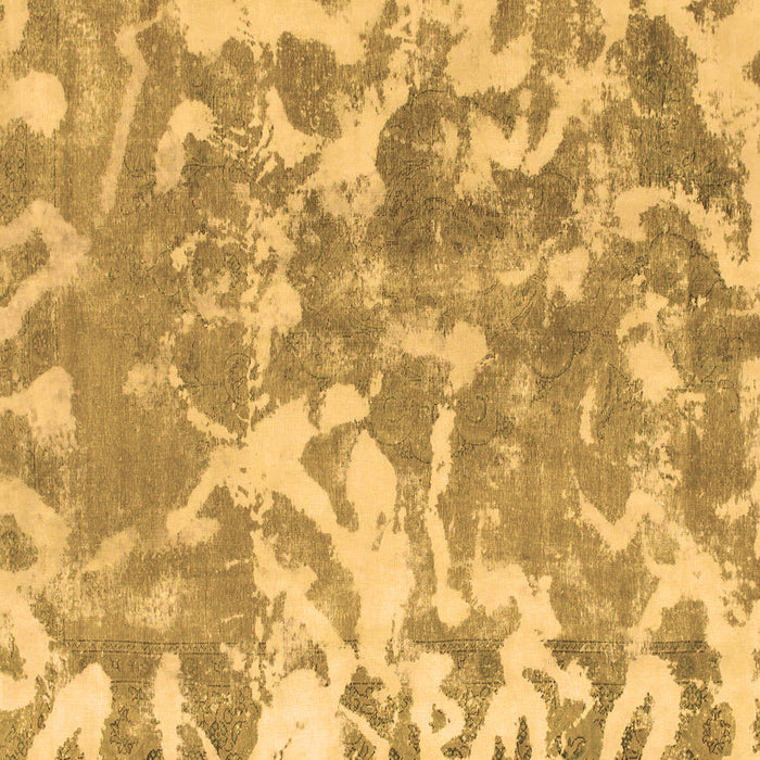 Square Machine Washable Abstract Brown Modern Rug, wshabs1298brn