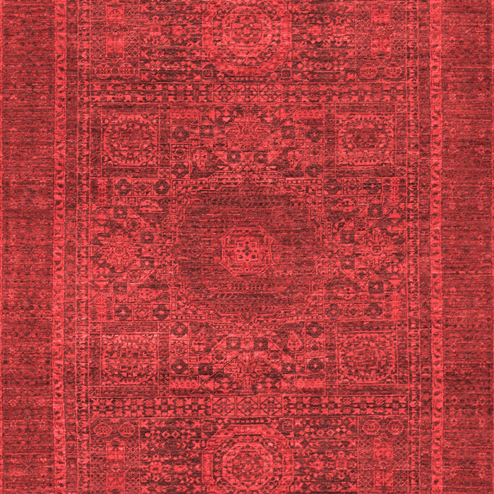 Abstract Red Modern Area Rugs