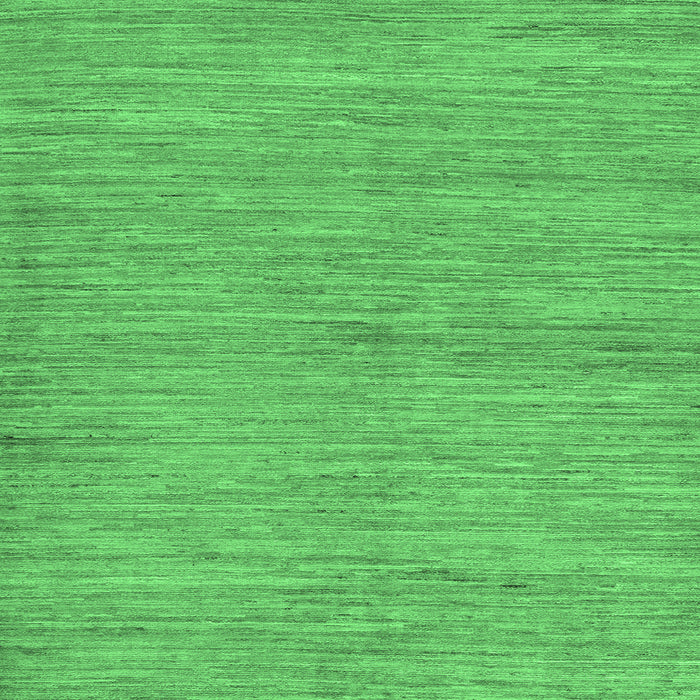 Square Machine Washable Abstract Emerald Green Modern Area Rugs, wshabs129emgrn
