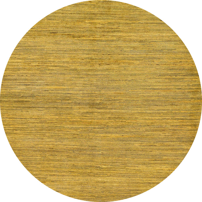 Round Abstract Sedona Brown Modern Rug, abs129