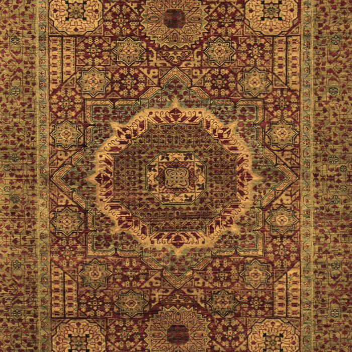 Abstract Brown Modern Rug, abs1300brn