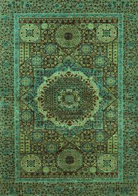 Abstract Turquoise Modern Rug, abs1300turq