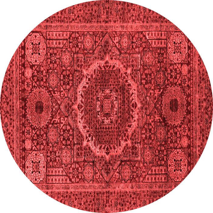 Machine Washable Abstract Red Modern Rug, wshabs1300red