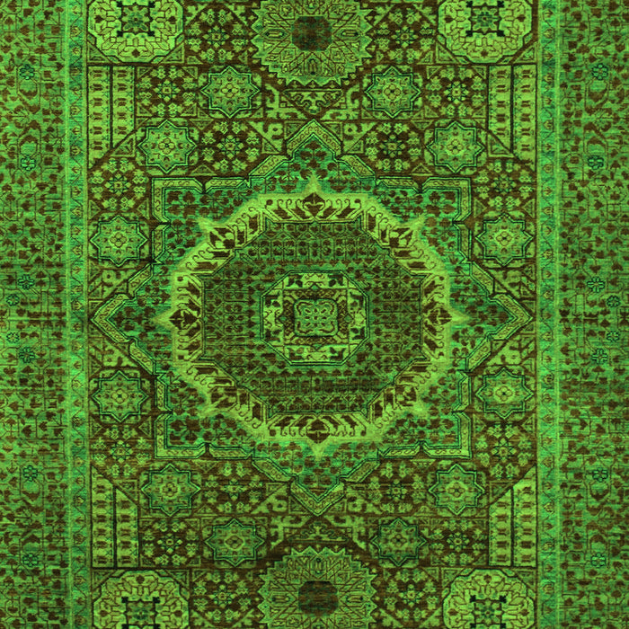 Abstract Green Modern Rug, abs1300grn
