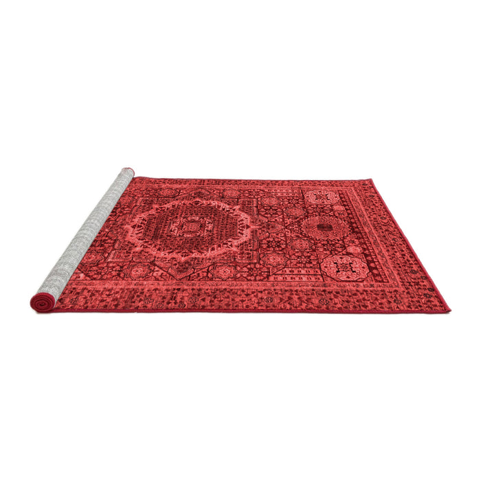 Modern Red Washable Rugs
