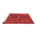 Modern Red Washable Rugs