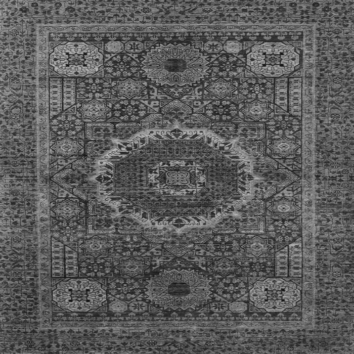 Square Machine Washable Abstract Gray Modern Rug, wshabs1300gry