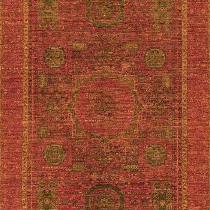 Abstract Orange Modern Rug, abs1301org