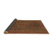 Sideview of Abstract Brown Modern Rug, abs1301brn