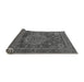 Sideview of Abstract Gray Modern Rug, abs1302gry