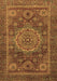 Abstract Brown Modern Rug, abs1302brn