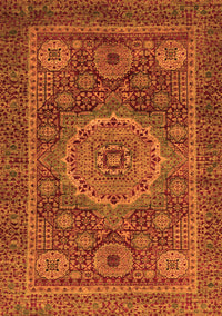 Abstract Orange Modern Rug, abs1302org