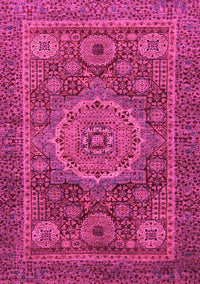 Abstract Pink Modern Rug, abs1302pnk