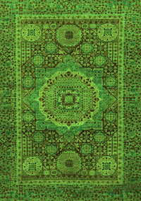 Abstract Green Modern Rug, abs1302grn