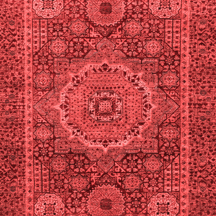 Machine Washable Abstract Red Modern Rug, wshabs1302red