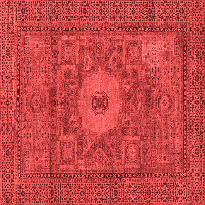 Abstract Red Modern Rug, abs1303red