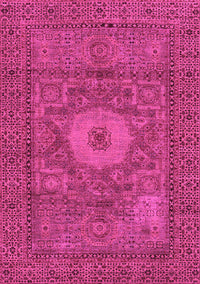 Abstract Pink Modern Rug, abs1303pnk