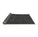 Sideview of Abstract Gray Modern Rug, abs1304gry