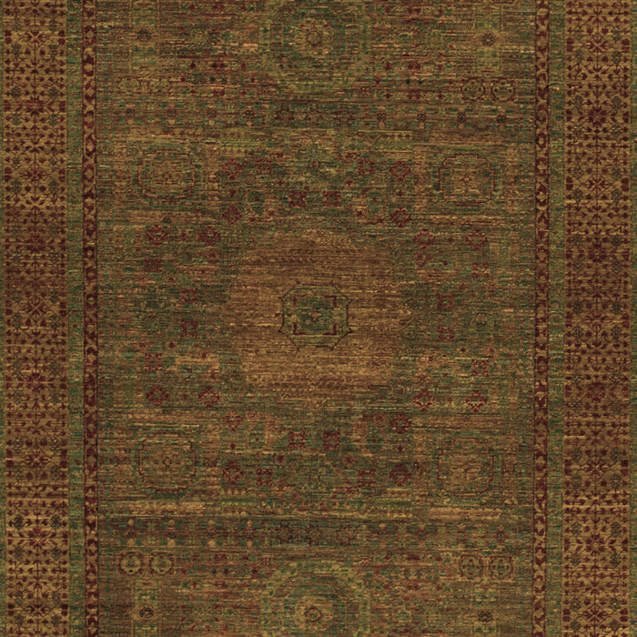 Abstract Brown Modern Rug, abs1304brn