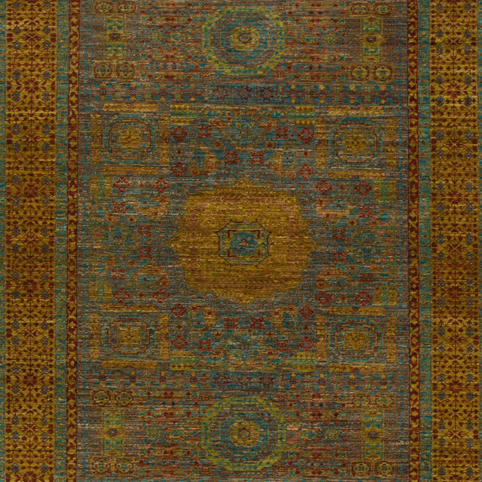 Machine Washable Abstract Red Brown Rug, wshabs1304