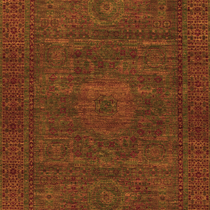 Abstract Orange Modern Rug, abs1304org