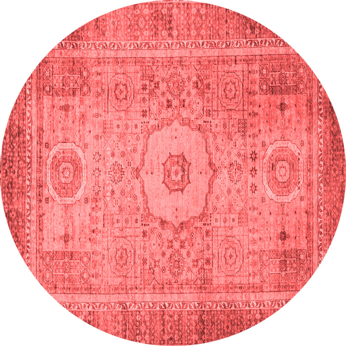 Abstract Red Modern Rug, abs1305red