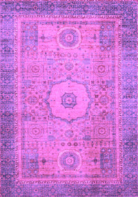 Abstract Purple Modern Rug, abs1305pur