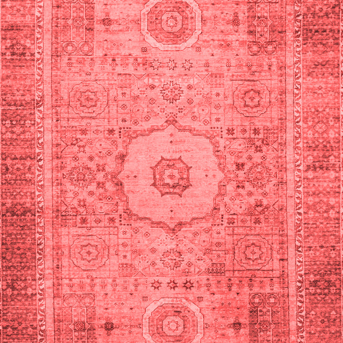 Abstract Red Modern Area Rugs