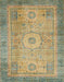 Abstract Brown Modern Rug, abs1305