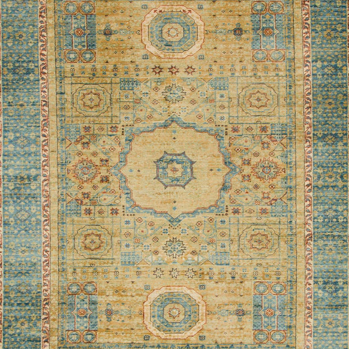 Abstract Brown Modern Rug, abs1305