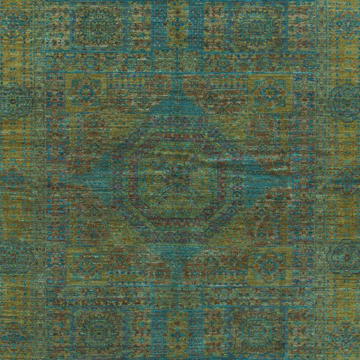 Machine Washable Abstract Light Blue Modern Rug, wshabs1306lblu