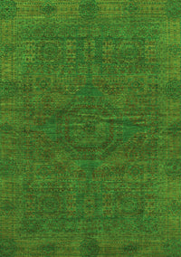 Abstract Green Modern Rug, abs1306grn