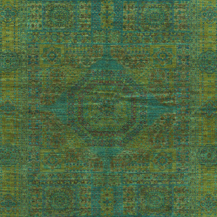 Abstract Turquoise Modern Rug, abs1306turq
