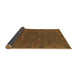 Sideview of Abstract Brown Modern Rug, abs1306brn