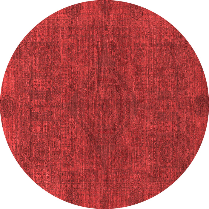Machine Washable Abstract Red Modern Rug, wshabs1306red