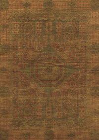 Abstract Brown Modern Rug, abs1306brn