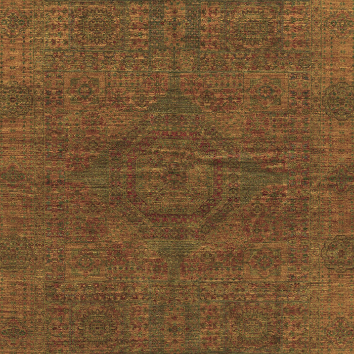 Abstract Brown Modern Rug, abs1306brn