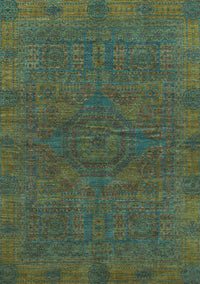 Abstract Light Blue Modern Rug, abs1306lblu