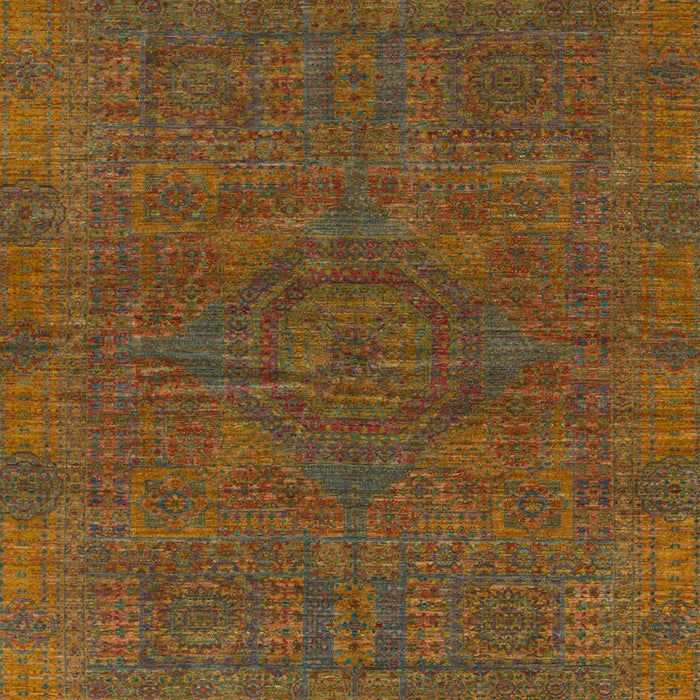 Machine Washable Abstract Light Brown Rug, wshabs1306