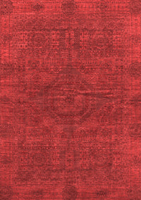 Abstract Red Modern Rug, abs1306red