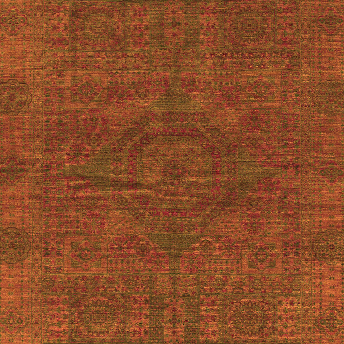 Abstract Orange Modern Rug, abs1306org