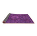 Sideview of Abstract Pink Modern Rug, abs1307pnk