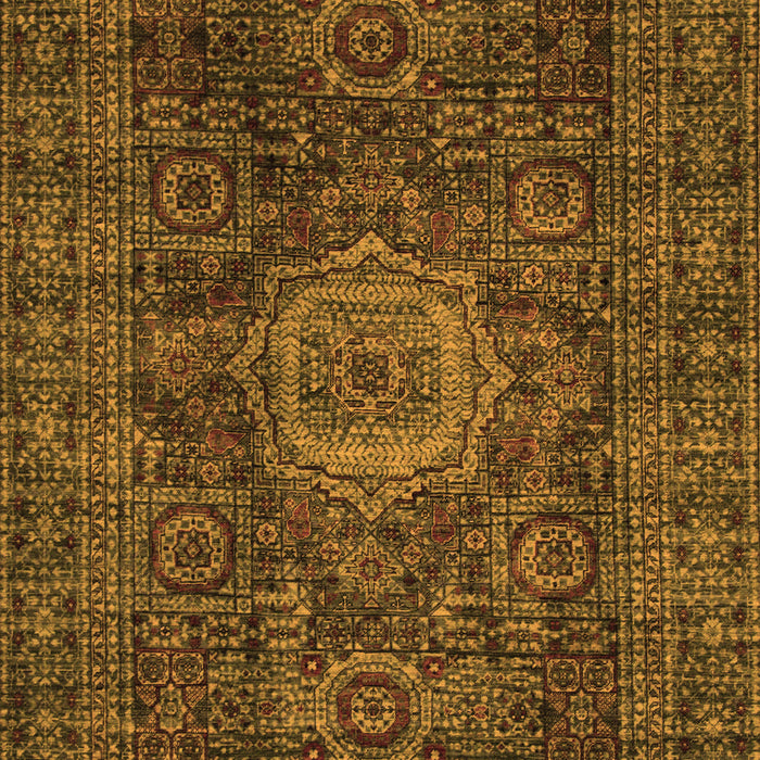 Abstract Orange Modern Rug, abs1307org