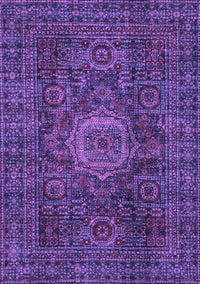 Abstract Purple Modern Rug, abs1307pur