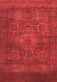 Abstract Red Modern Rug, abs1308red