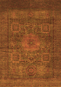 Abstract Orange Modern Rug, abs1308org